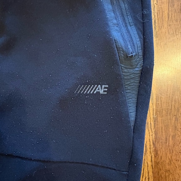 American Eagle Outfitters Men's Navy Joggers - Picture 3 of 5